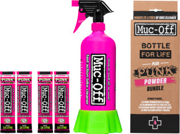 Muc-Off Bike Cleaner (4 Pack) Punk Powder + Bottle