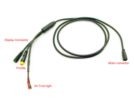 M500 M600 1T3 Electric Bicycle Conversion Kit Electric Bicycle Cable Thumb Throttle Bafang Motor DIY Part