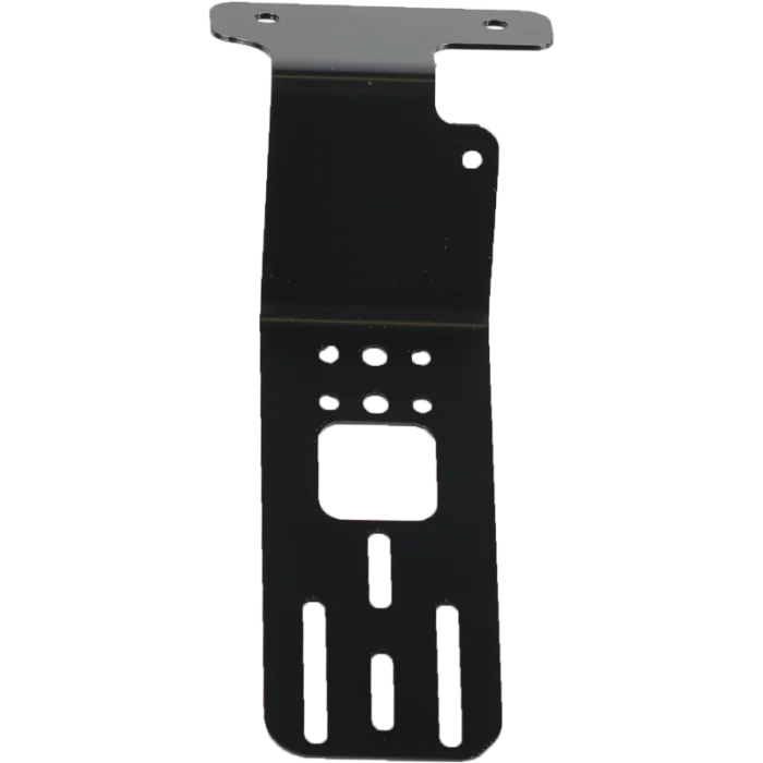 License plate holder, rack-mounted, Distance: 55 mm