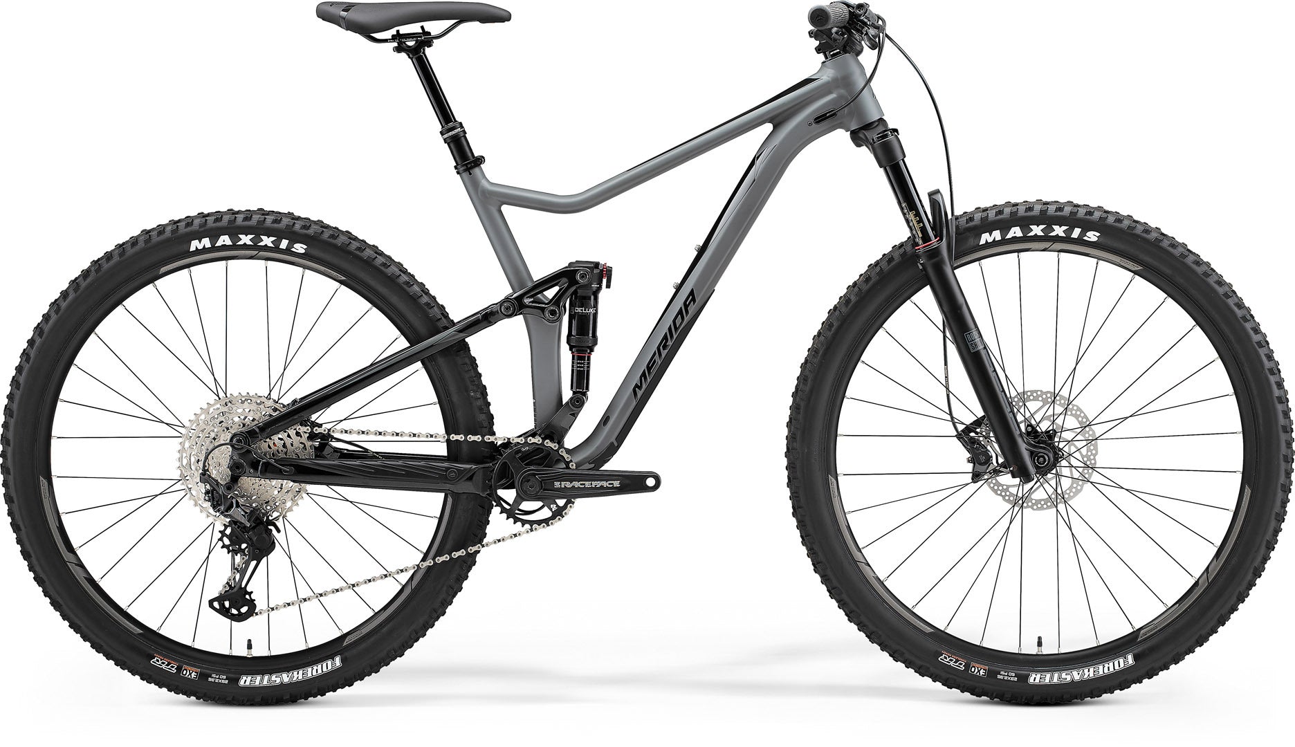 Merida ONE-TWENTY 600 MATT GREY/GLOSSY BLACK Size S
