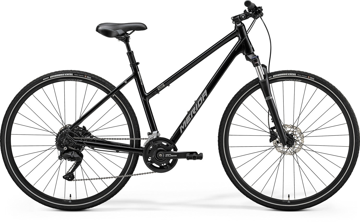 MERIDA CROSSWAY L 100 III2 GLOSSY BLACK(SILVER)