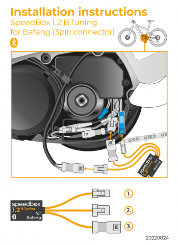 SpeedBox 1.2 B.Tuning for Bafang (3-pin connector)