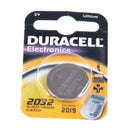 Duracell CR2032 Lithium flat 3V battery