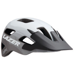 LAZER Unisex MTB Chiru MIPS matte white, mountain bike helmet with visor.