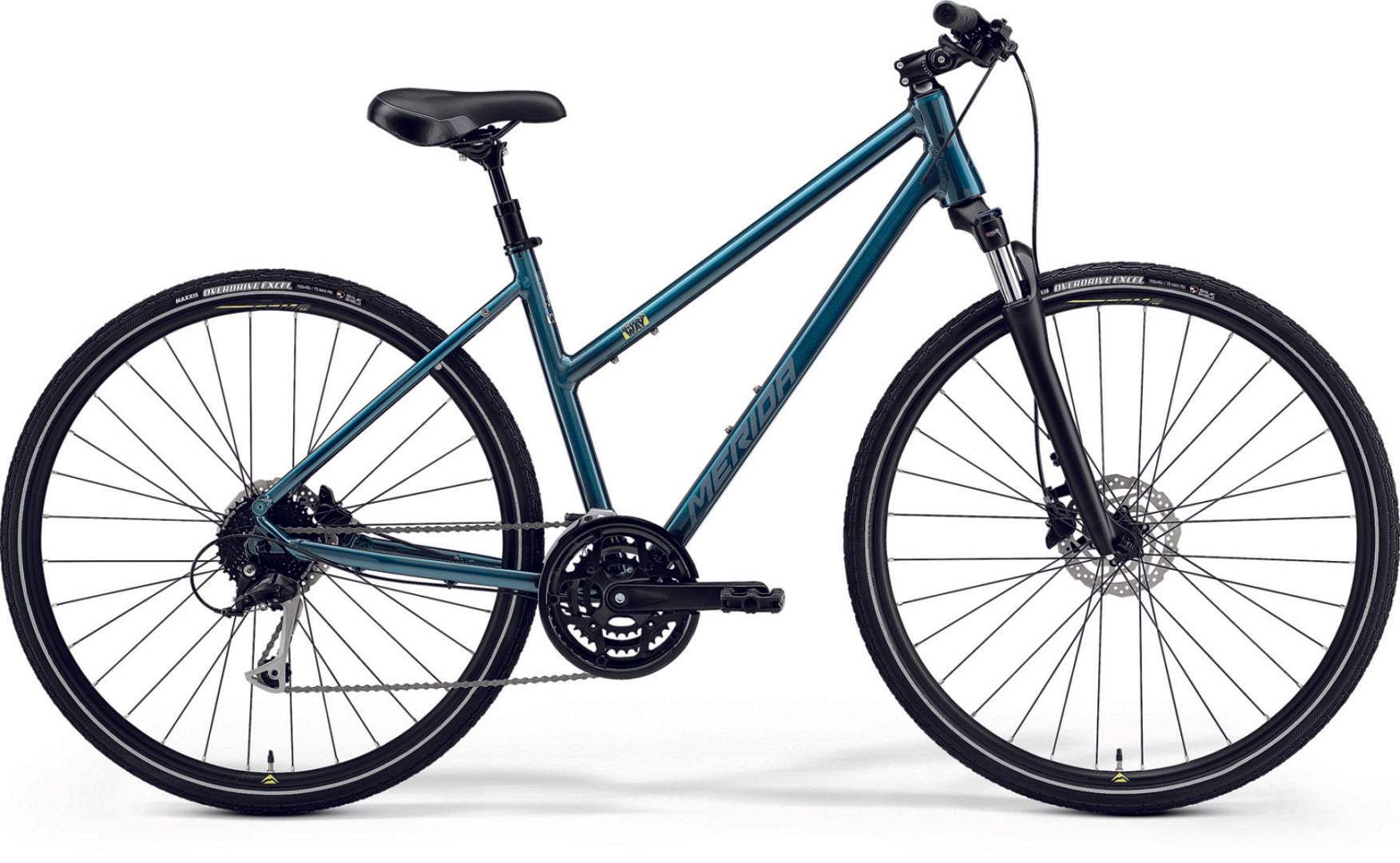 Merida Crossway 100, metal blue lady