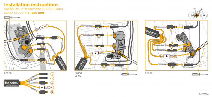 SpeedBox 1.2 for Shimano (E8000, E7000, E6100, E5000)