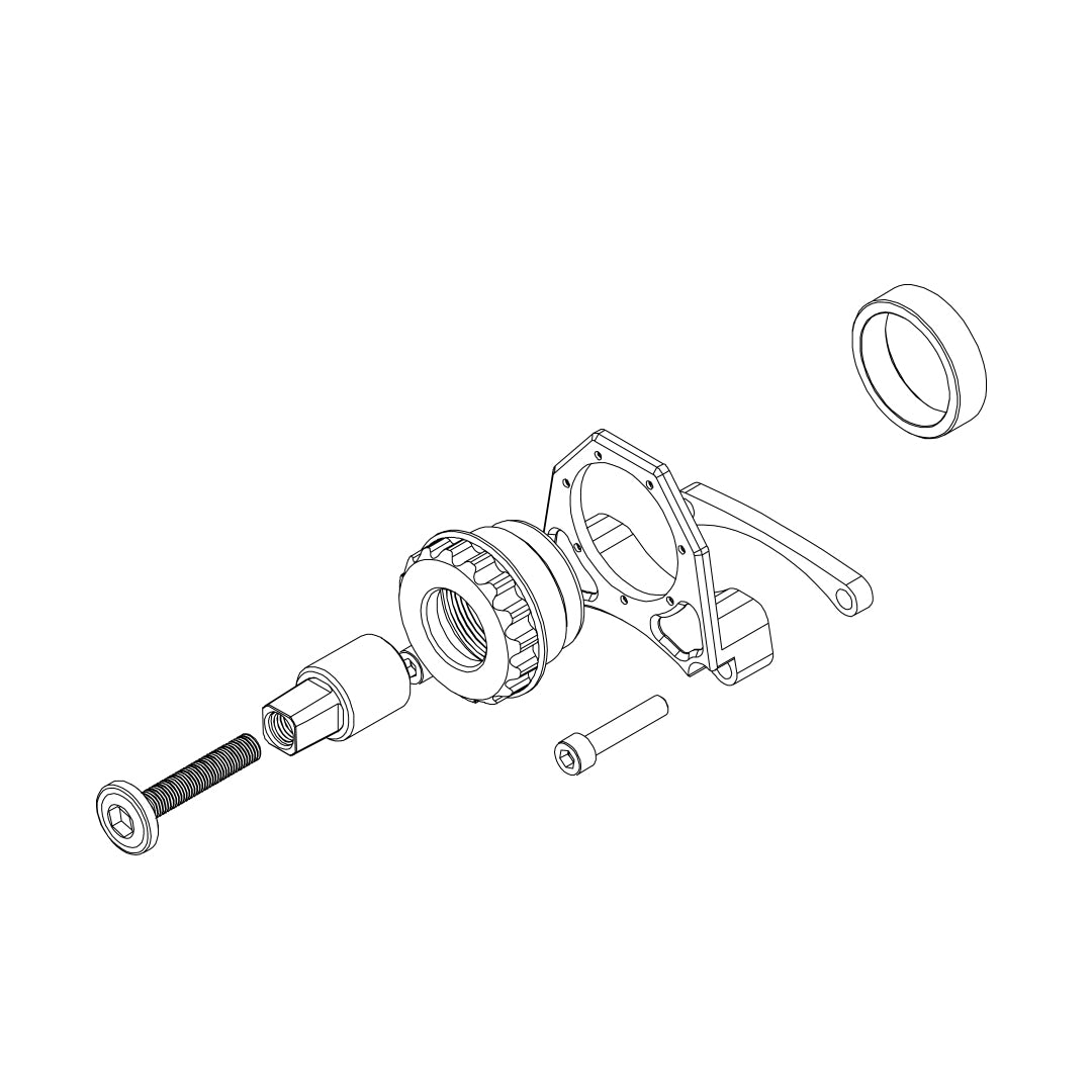 BBS 86-92mm adapter for Bafang BBS01/02/HD motor