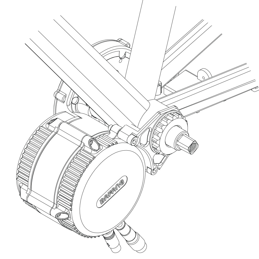 BBS 86-92mm adapter for Bafang BBS01/02/HD motor