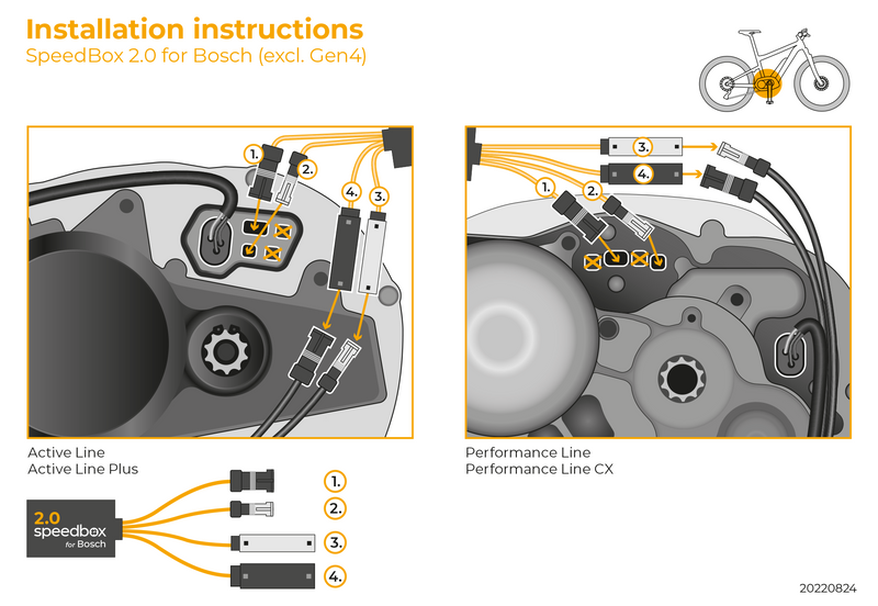 SpeedBox 2.0 for Bosch (excl. Gen4)